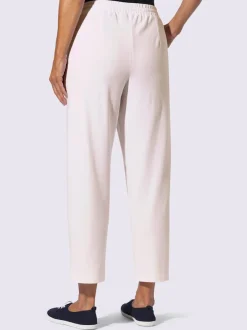 Pantalon sweat ceinture élastique, coulisse et lien à nouer