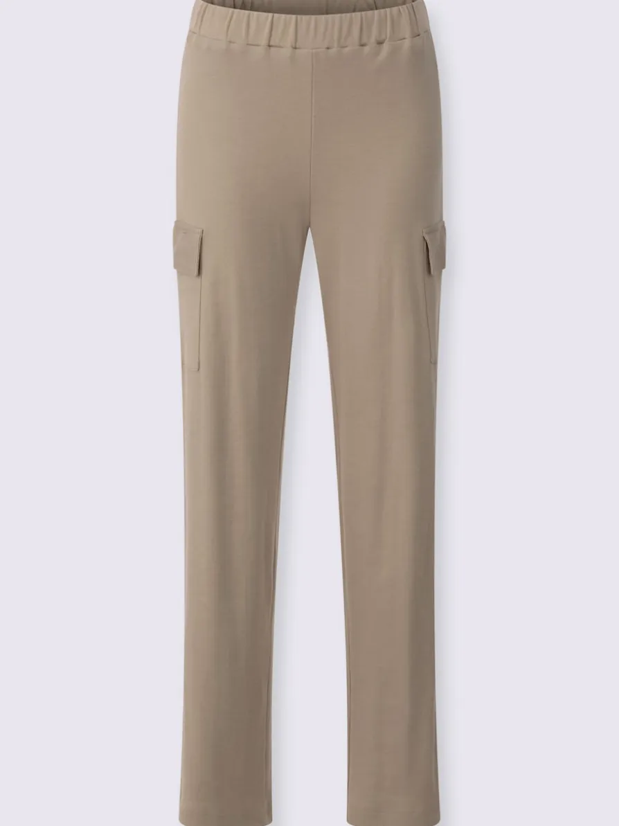 Pantalon sweat poches cargo plaquées