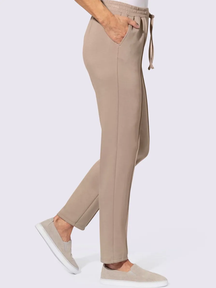 Pantalon toucher doux et soyeux
