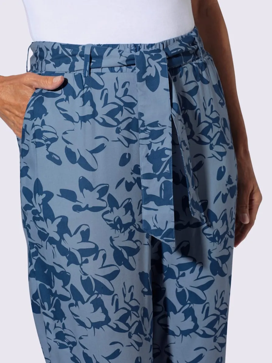 Pantalon 7/8 100% viscose