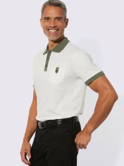 Polo finitions très contrastées