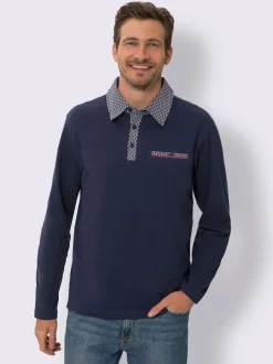 Polo à manches longues l'élégance d'une chemise