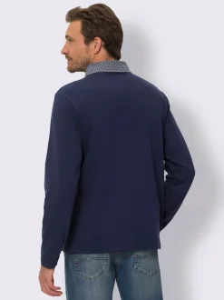 Polo à manches longues l'élégance d'une chemise