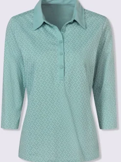 Polo manches 3/4 mode