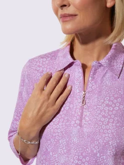Polo petites pierres brillantes fantaisie
