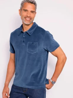 Polo qualité velours ras doux