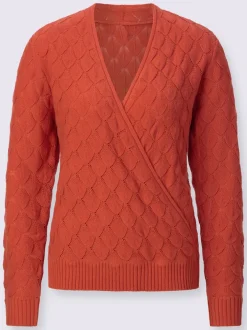 Pull ajouré motif ajouré intégral
