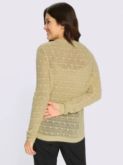 Pull ajouré motif ajouré léger