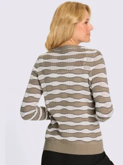 Pull ajouré motif ajouré léger