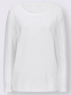 Pull ajouré superbe motif ajouré