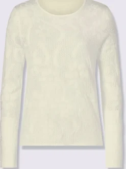 Pull ajouré superbe motif ajouré