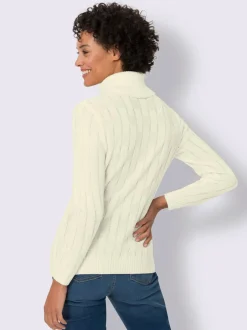 Pull à col roulé col roulé chaud