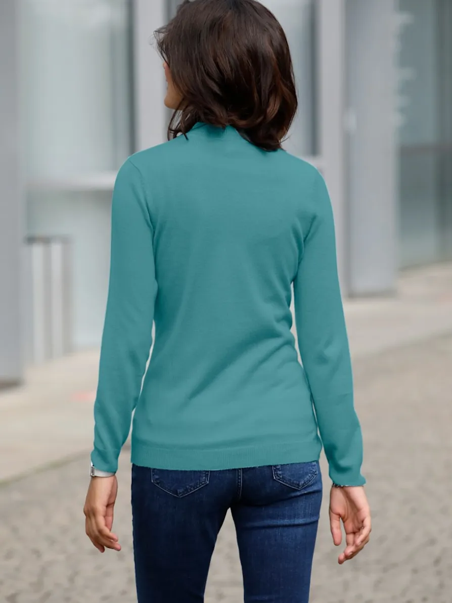 Pull col roulé très doux