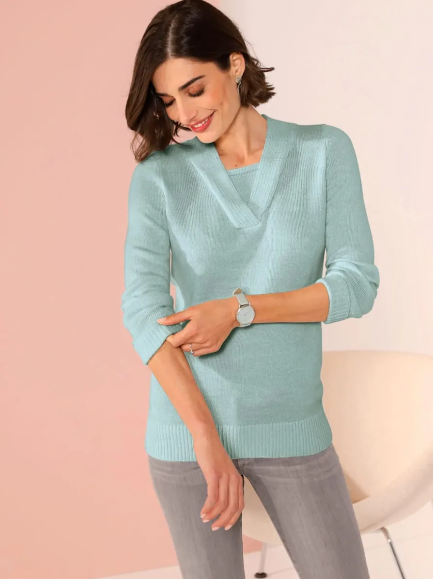 Pull 2 en 1 aspect 2 en 1