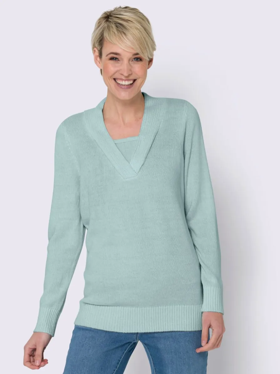 Pull 2 en 1 aspect 2 en 1