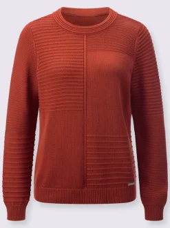 Pull encolure ronde 50% coton