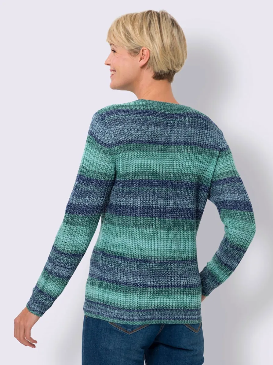 Pull encolure ronde tricot