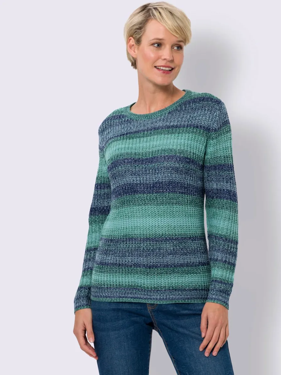 Pull encolure ronde tricot