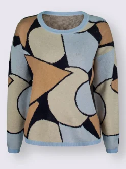 Pull jacquard tricot jacquard de qualité
