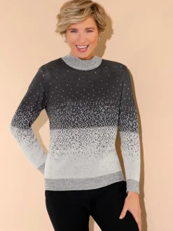 Pull jacquard tricot jacquard de qualité