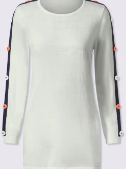 Pull long coupe en a