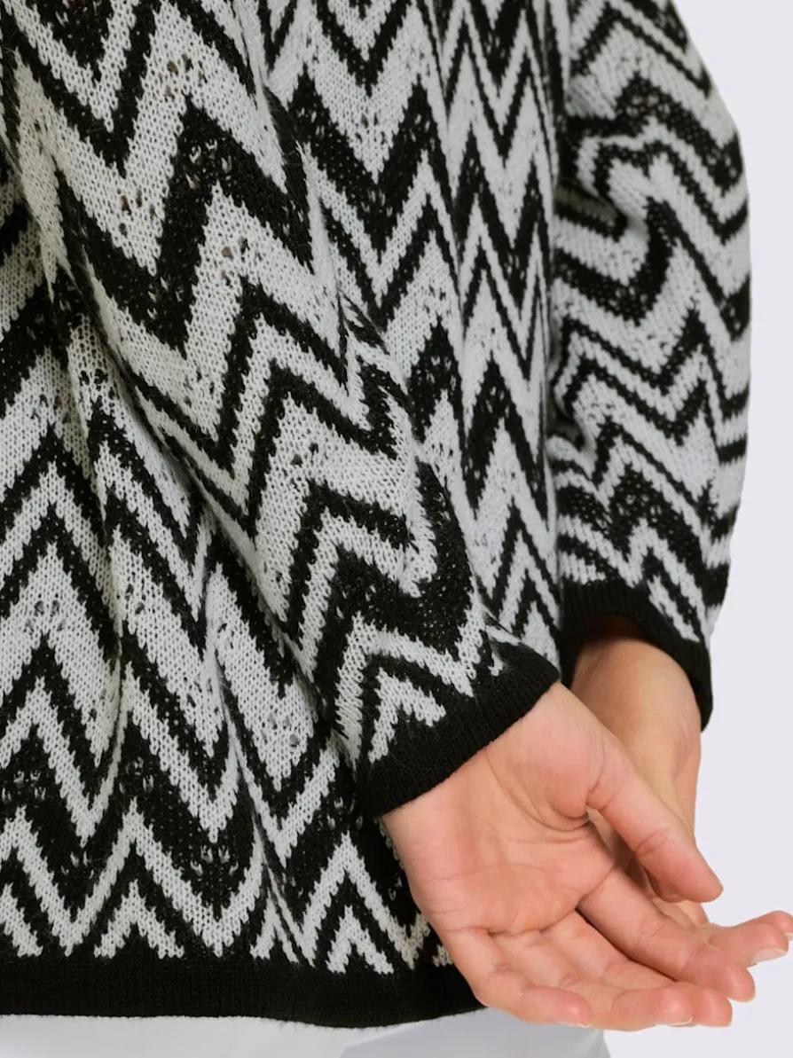 Pull long jolie coupe longue moderne