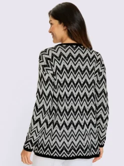Pull long jolie coupe longue moderne