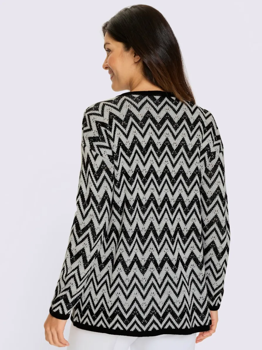 Pull long jolie coupe longue moderne