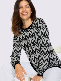 Pull long jolie coupe longue moderne