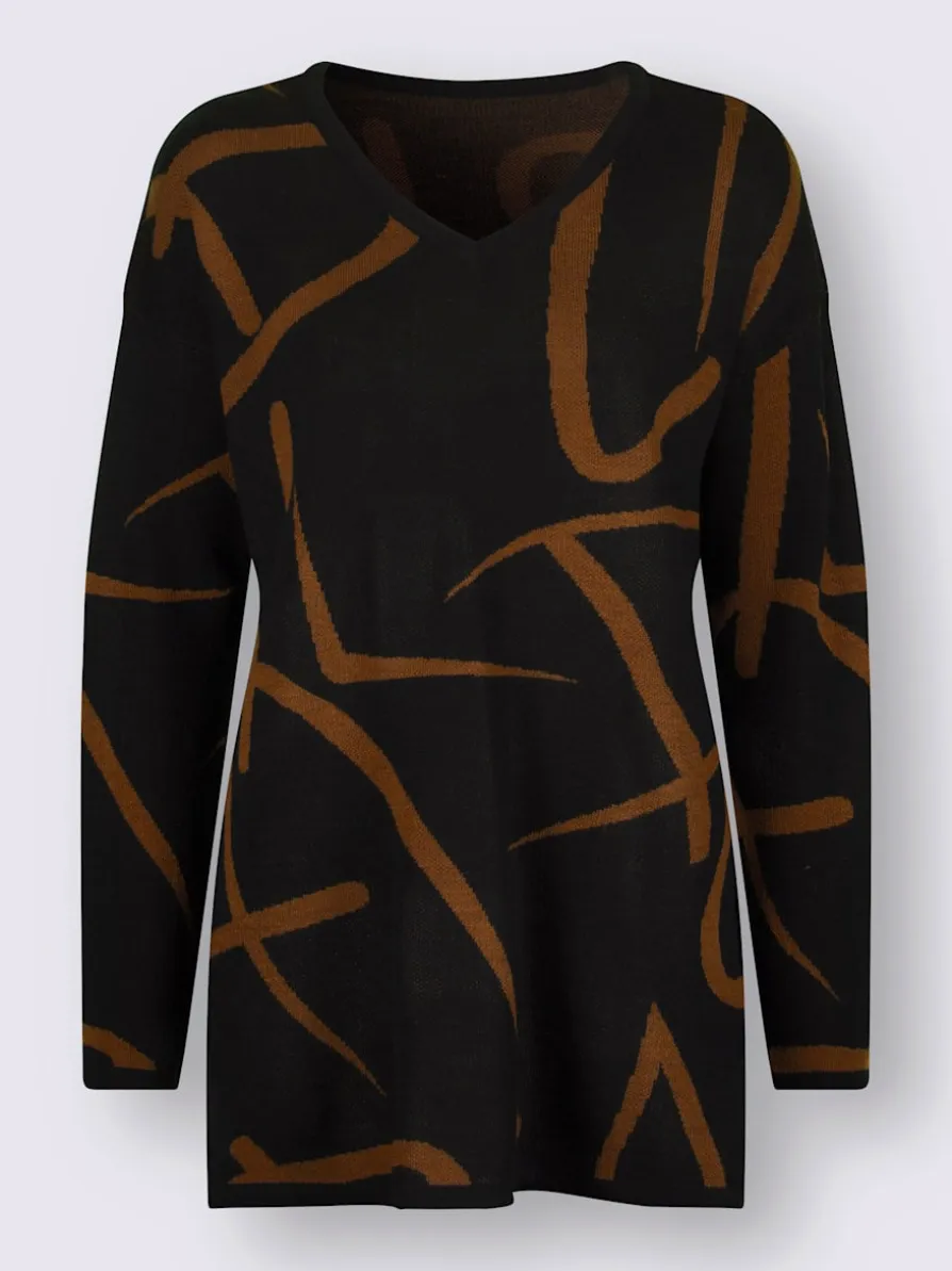 Pull long jolie coupe longue moderne