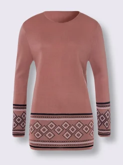 Pull long jolie coupe longue moderne