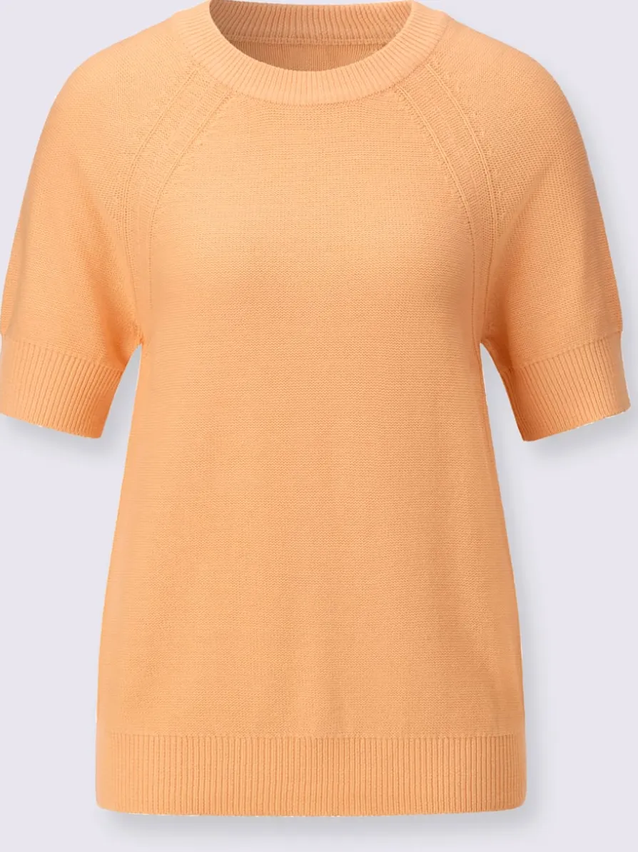 Pull à manches courtes 50% coton