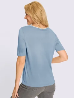 Pull à manches courtes pure viscose