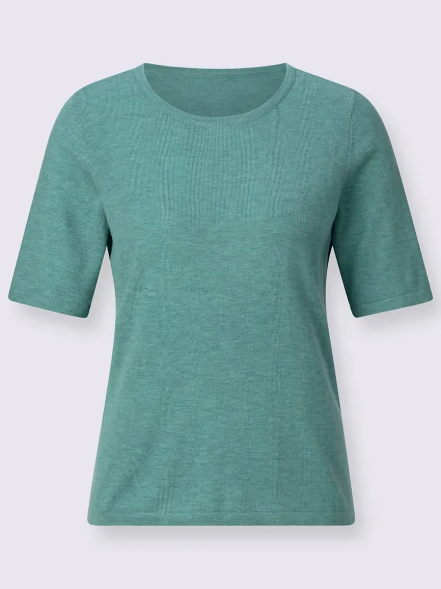Pull à manches courtes 40% viscose