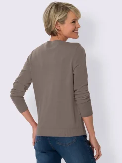 Pull à manches longues pur coton