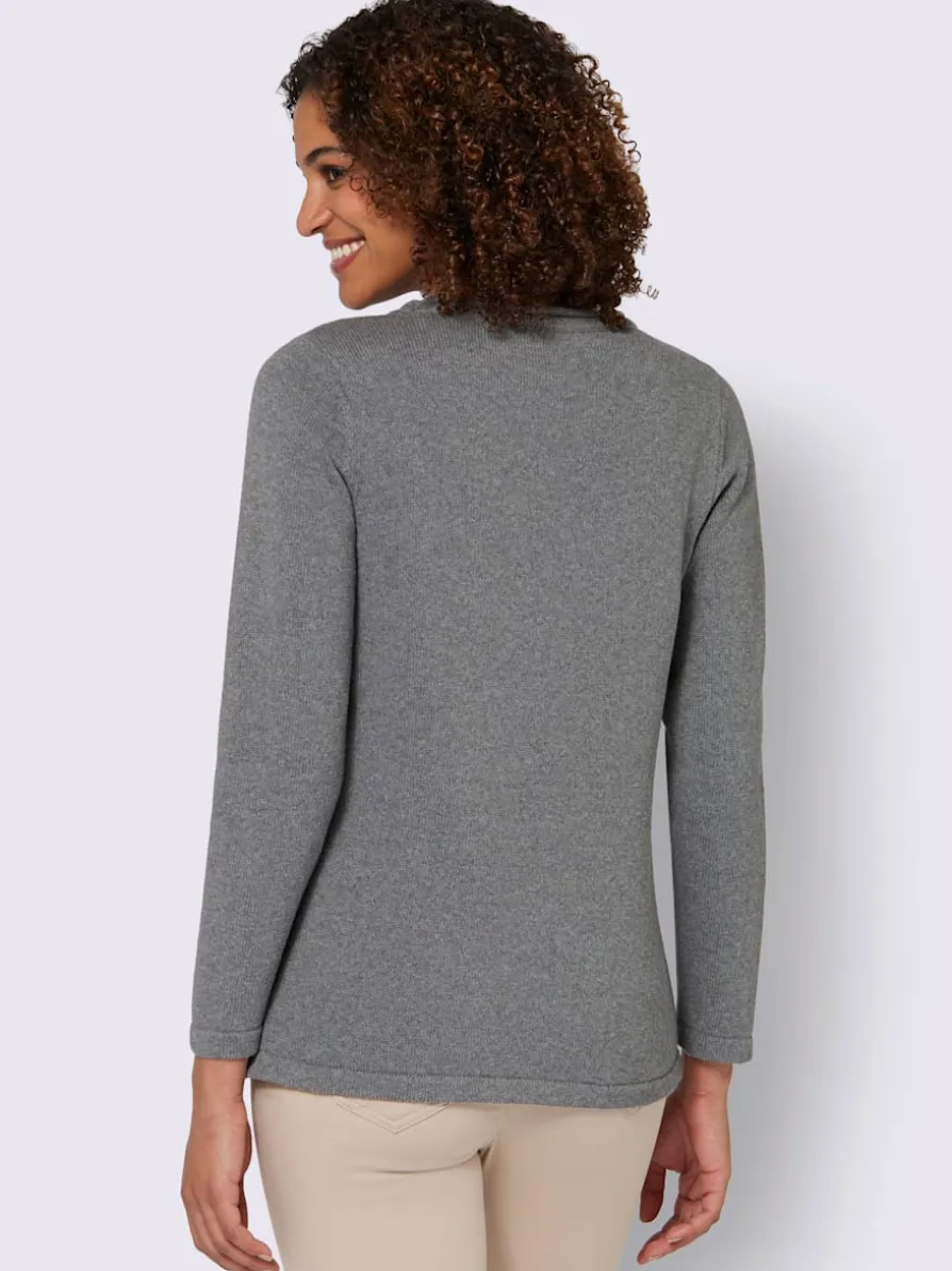 Pull à manches longues qualité coton