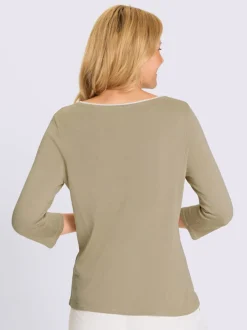 Pull à manches 3/4 pure viscose
