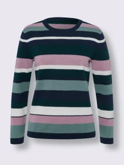 Pull à rayures rayures tendance