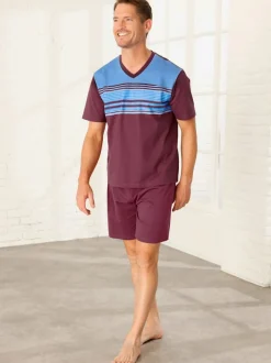 Pyjama court jersey fin