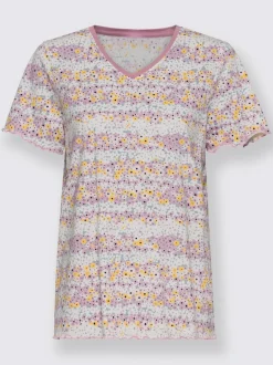 Pyjama court jersey fin