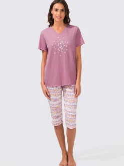 Pyjama court jersey fin