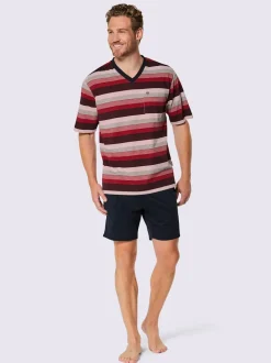 Pyjama court jersey fin