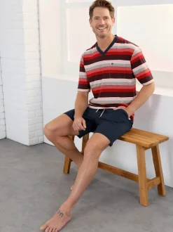 Pyjama court jersey fin