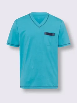 Pyjama court jersey fin