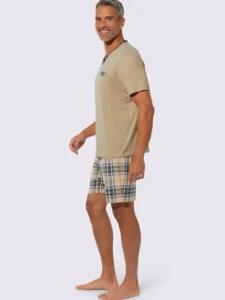 Pyjama court jersey fin