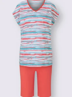 Pyjama court jersey fin