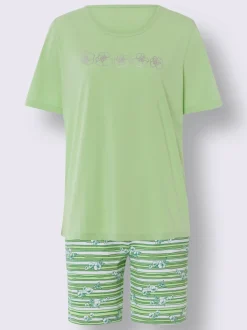 Pyjama court jersey fin