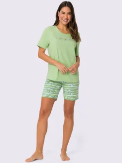 Pyjama court jersey fin