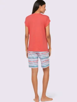 Pyjama court jersey fin