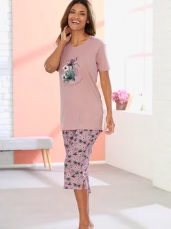 Pyjama court jersey fin